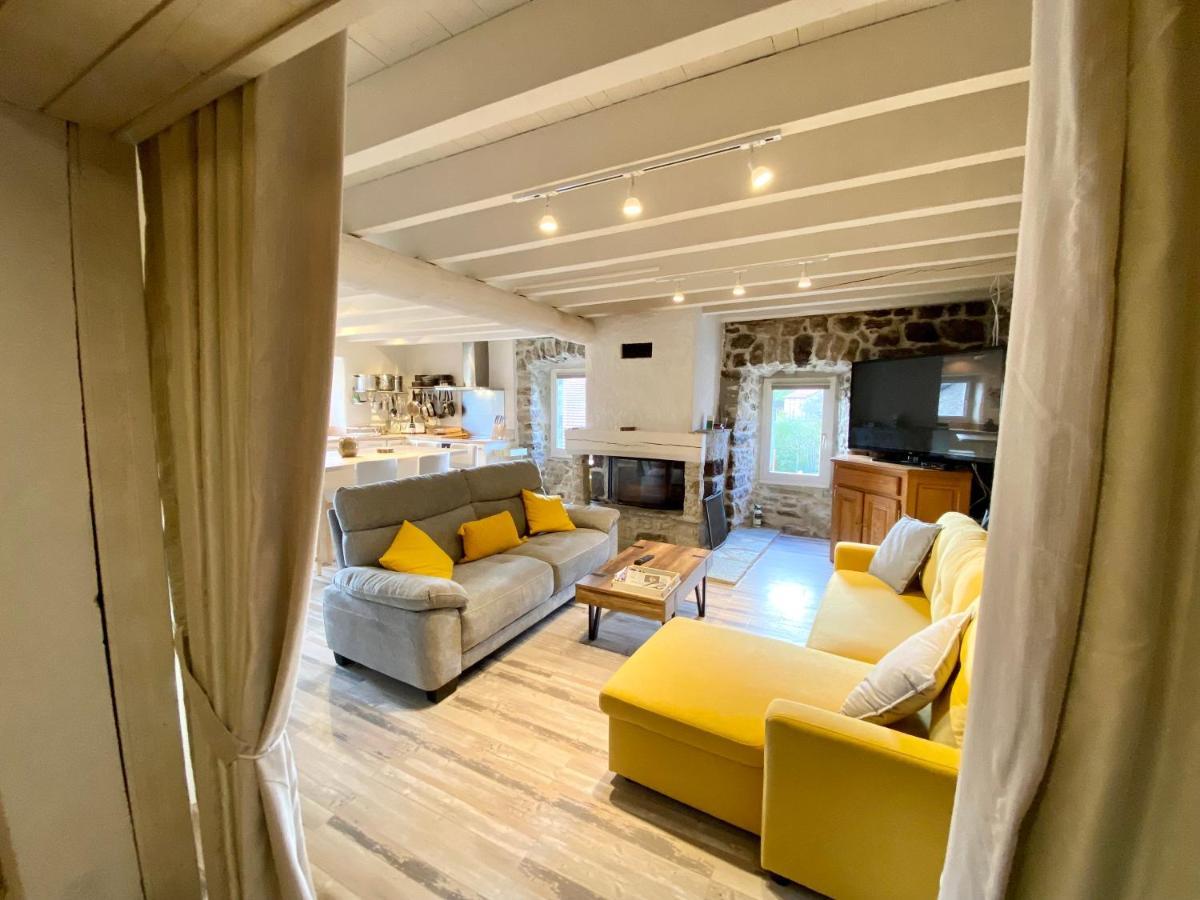 Gite De Groupe 160M2, 15P, Salle De Reception, Jardin, Terrasse Mazan-l'Abbaye Exteriér fotografie