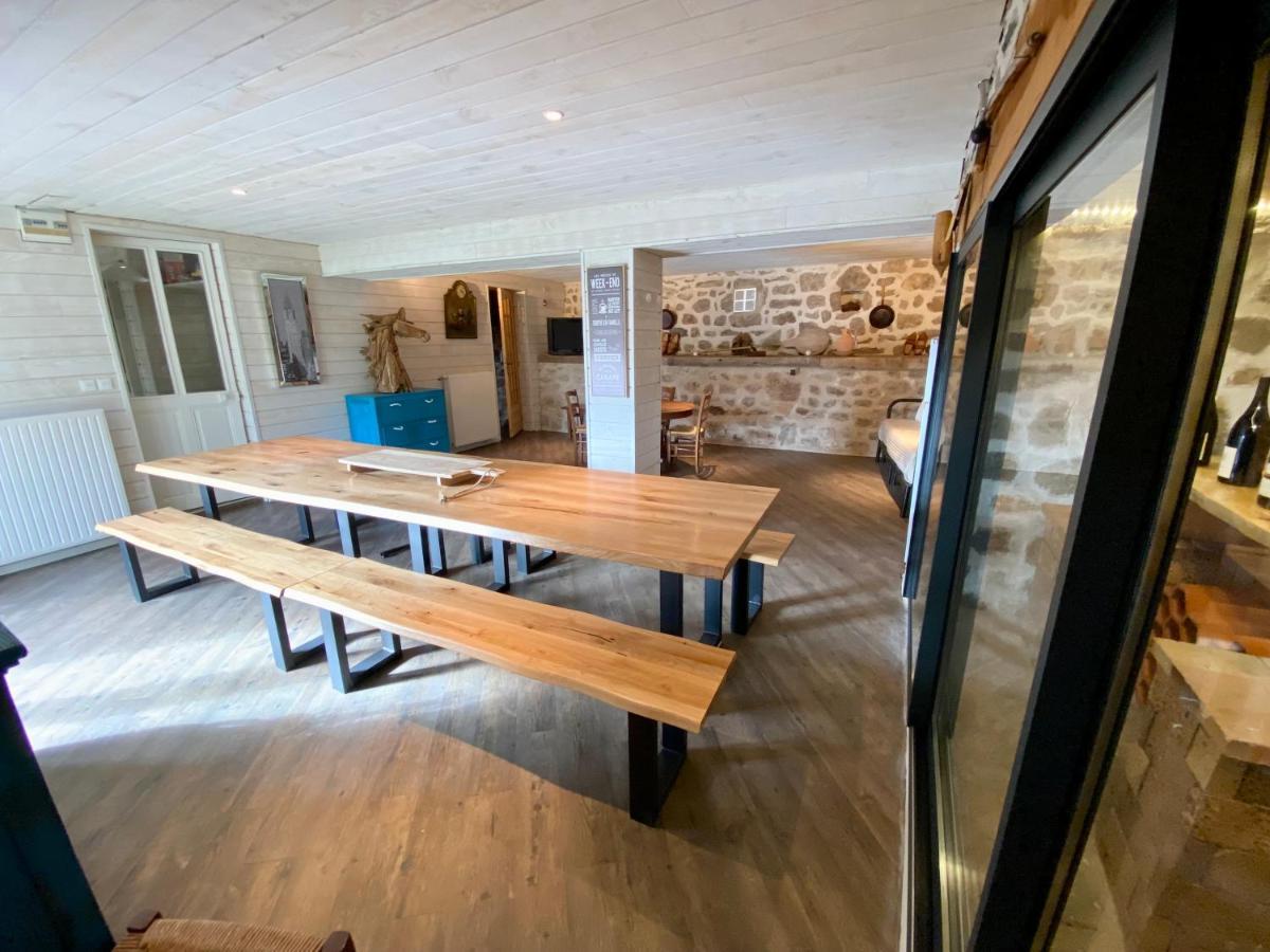 Gite De Groupe 160M2, 15P, Salle De Reception, Jardin, Terrasse Mazan-l'Abbaye Exteriér fotografie